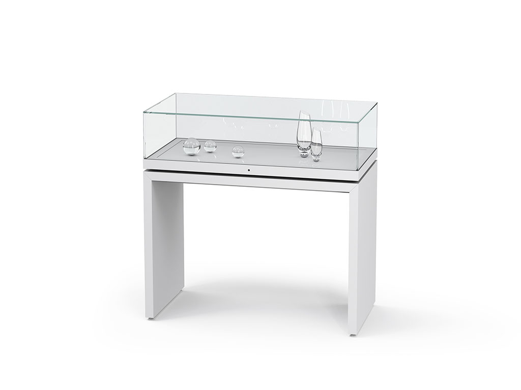 Tischvitrine Ganzglas - Vitrinen.de Tischvitrine Ganzglas